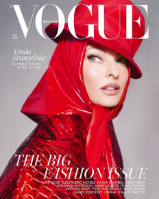 Линда Еванджелиста отново е корица на Vogue
