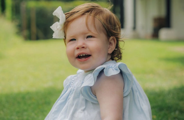 По случай първия рожден ден на малката Лилибет родителите й