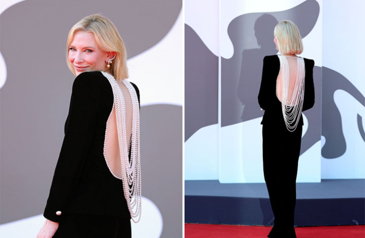 Кейт Бланшет има специално отношение към роклите с гол гръб