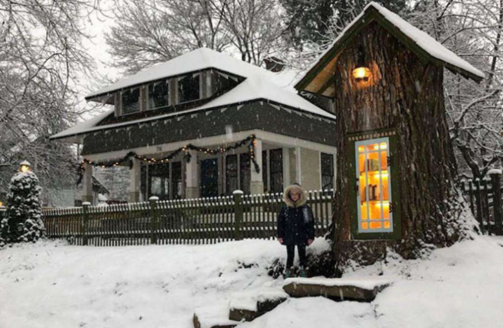 Неправителствената организация Little Free Library цели да вдъхновява хората да