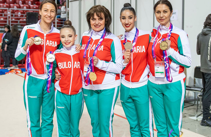 Общо шест медала за България от Световната купа по художествена