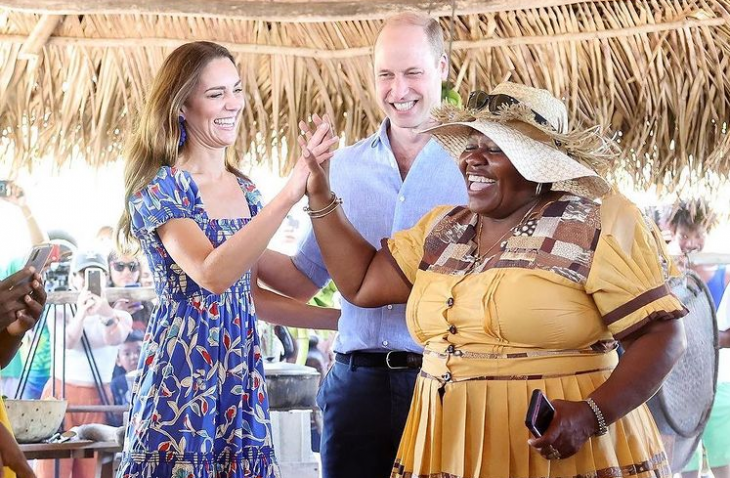 Принц Уилям и Кейт Мидълтън са на осемдневна карибска обиколка