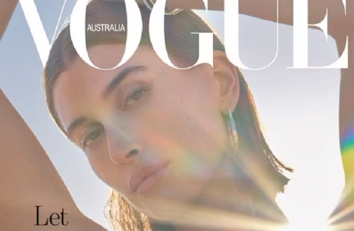 Хейли Бийбър е на корицата на мартенския брой на Vogue