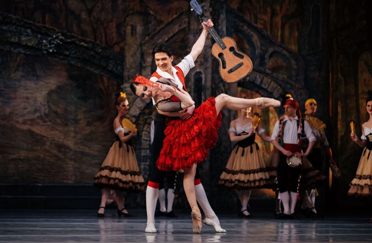 Снимка: Националната опера и балет от Лвов, Украйна представя у нас балетния спектакъл „Дон Кихот“