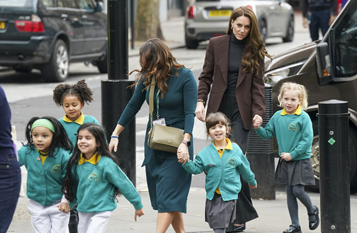 Кейт Мидълтън влезе в ролята на учител и придружител на