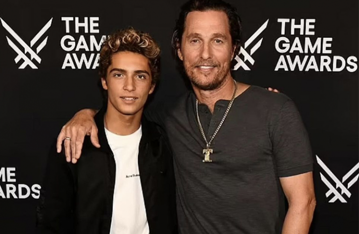 Първородният син на Матю Макконъхи навърши 16 години и гордият