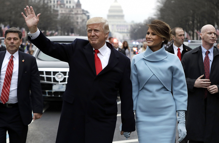 За речта на Доналд Тръмп по време на встъпването му