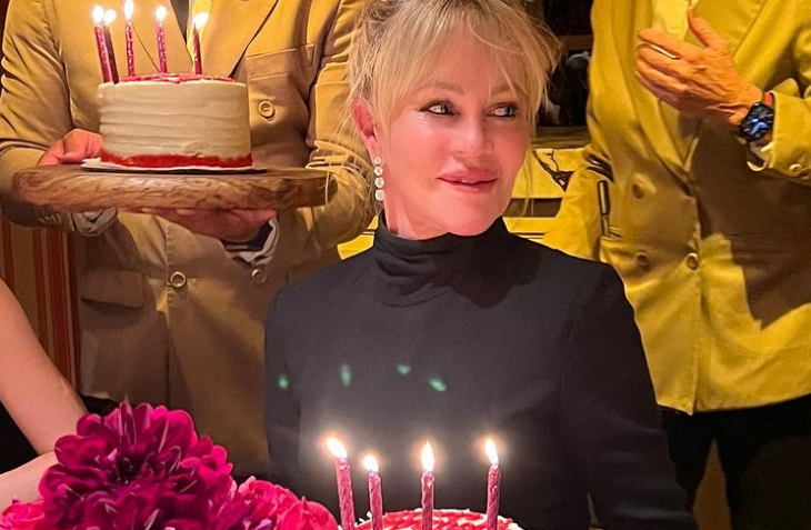 Мелани Грифит отпразнува 65-ия си рождени ден в компанията на