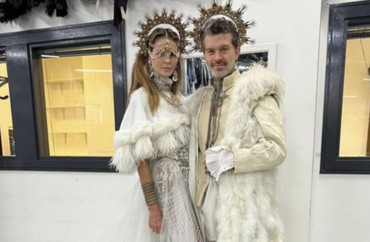 Топмоделът Ел Макферсън бе един от VIP гостите на партито