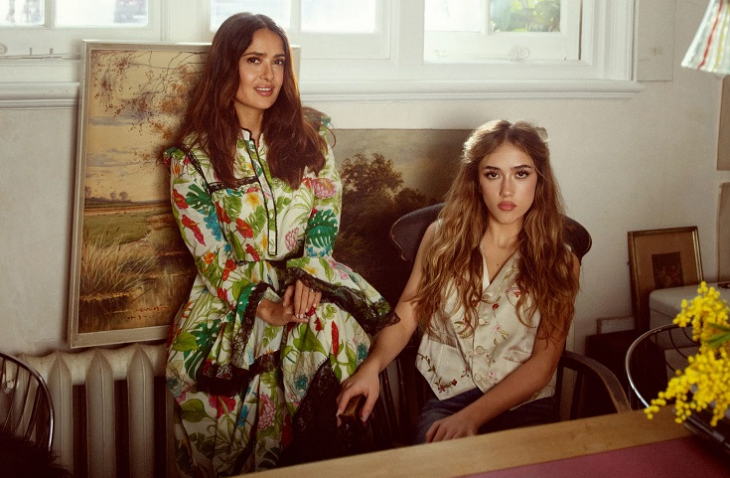 Дъщерята на Салма Хайек е само на 14 години но