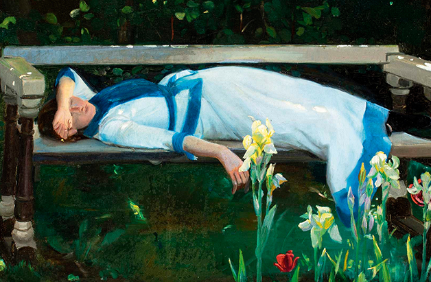 Изложбата L’Empire du sommeil Империята на съня в  музея Marmottan