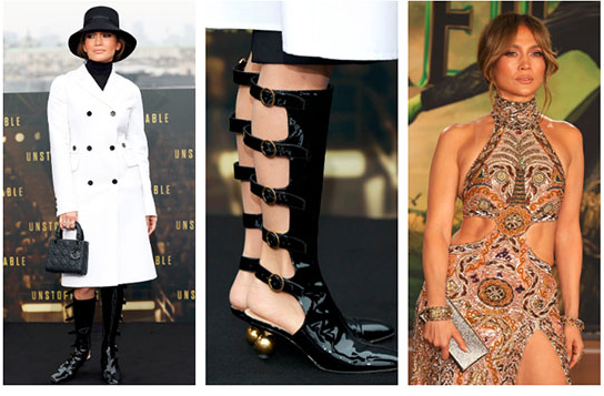 Дженифър Лопес е заложила на много интересни визии за последните