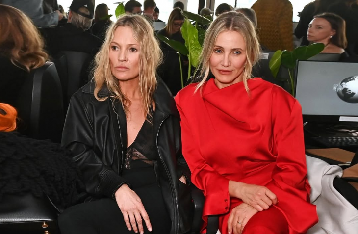 Кейт Мос и Камерън Диас Кой да предположи че комбинацията