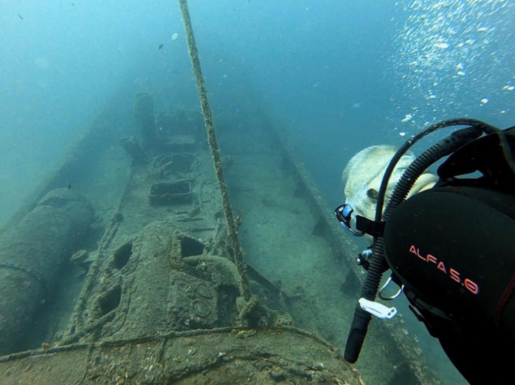 Галиполи е исторически подводен парк който се намира само на