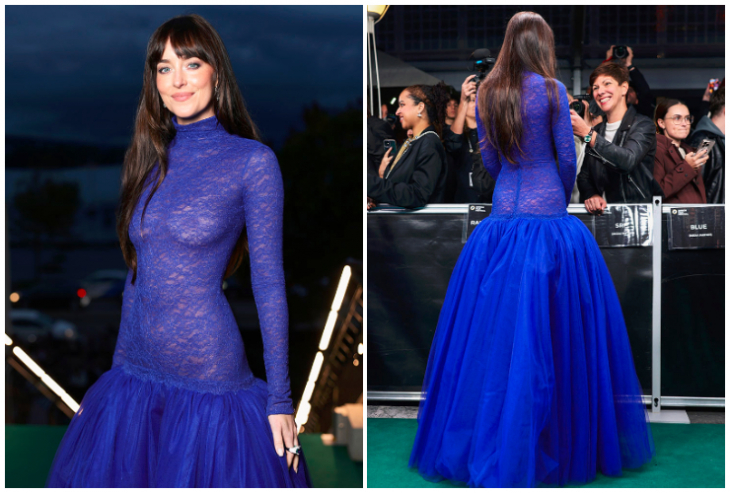 Дакота Джонсън се превърна в магнит за камерите на тазгодишния