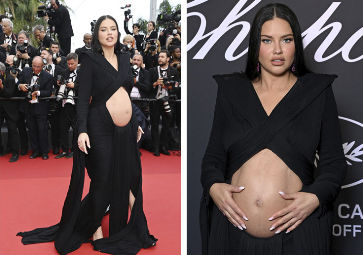 40 годишната Адриана Лима е бременна с третото си дете но