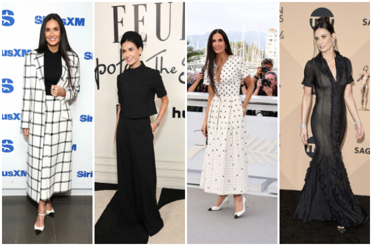 Деми Мур обича червения килим и червените килими обичат Деми