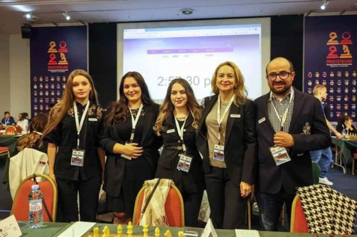 Националният отбор по шахмат на България за жени стана европейски