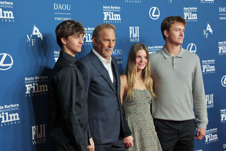 Кевин Костнър известният актьор режисьор и продуцент е горд баща