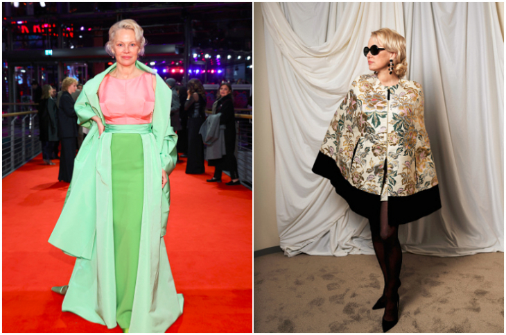 Памела Андерсън се превърна в безспорната модна сензация на тазгодишния