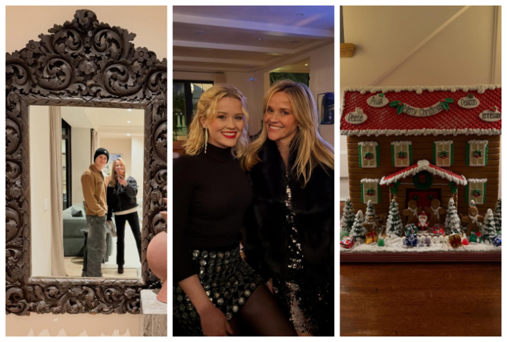 Коледният дух вече е завладял Холивуд а Рийз Уидърспун доказва