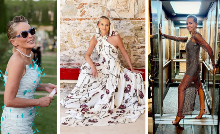 През последната седмица Шарън Стоун е на вълна фестивали кино