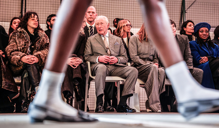 Седмицата на модата в Лондон получи своеобразно кралско кръщение с