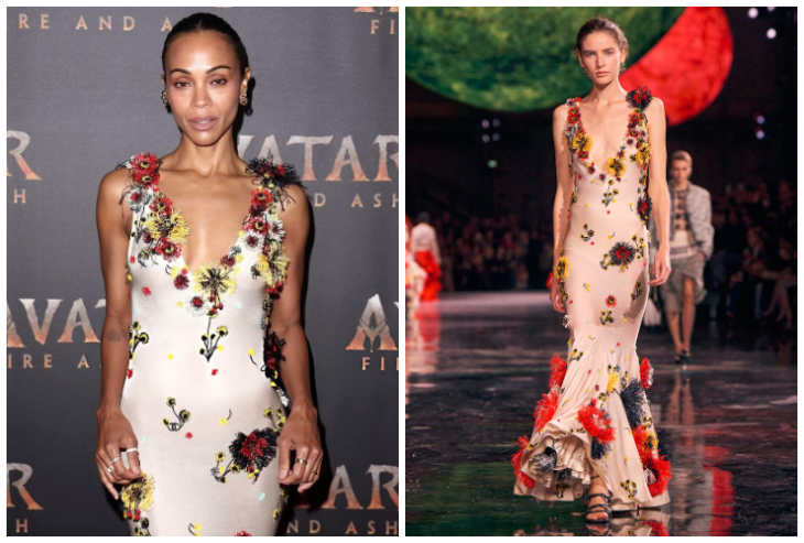 Зоуи Салдана отново доказа че е въплъщение на съвременната елегантност