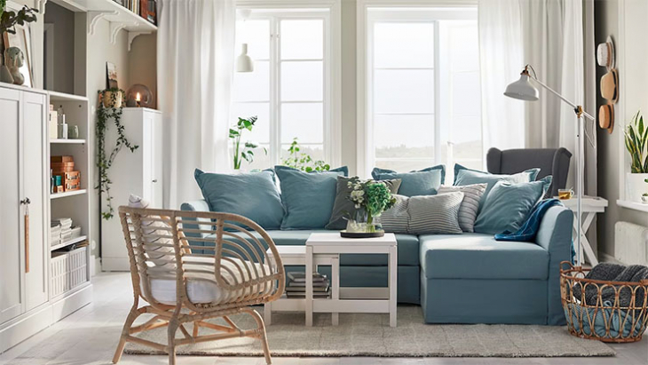 Идеята на жилищния интериор е да създаде уютна и красива