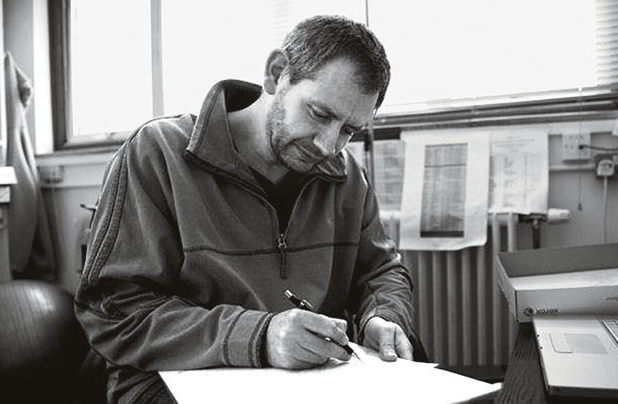 Джим Kорниш е един от най търсените художници на сторибордове Неговите